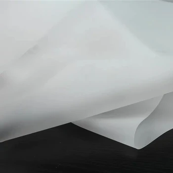 0,2 mm Transparent TPU Material PVC Alb DIY Impermeabil Pelerina de ploaie Canadiană Saci de Decor Plastic Designer de Haine Tesatura