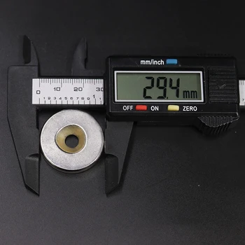 1/2/5/10buc 30x5-6 Magnet de Neodim de 30 mm x 5 mm Gaura de 6mm NdFeB N35 Rundă Super-Puternic, Puternică Magnetic Permanent imanes Disc