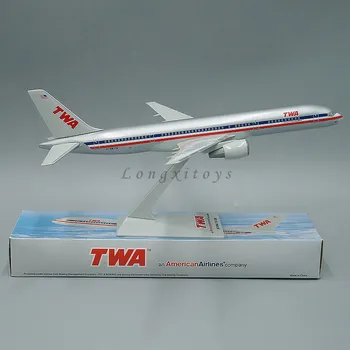 1:200 de Aeronave Model de Jucărie Trans World Airlines TWA Boeing 757-200 Pentru Colectie