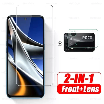 1-la-2 aparat de Fotografiat Lentilă Protector pentru Xiaomi Poco X4 Pro 5G NFC Sticlă de Protecție Pocco Poko X 4 Pro X4Pro Pocophone Capac de Film