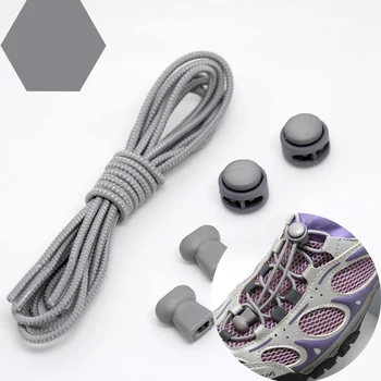 1 Pereche Adidas Elastic Șireturile Nu Lega Șireturile de la Pantofi pentru Copii pentru Adulti Leneș Blocare Rapidă Cauciuc Rotund Șireturi de Pantofi Accesorii Lacets