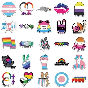 10/30/52PCS LGBT se Amestecă Mândrie Homosexualitatea Desene animate Autocolant DIY Telefon Laptop Depozitare Skateboard Graffiti Decalcomanii de Distracție pentru Copil Cadou