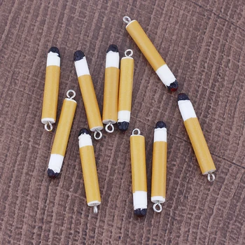 10buc Fumatul Rășină Farmece Amuzant Pandantiv Farmecele pentru Cercei Bratara Colier Bijuterii Diy Consumabile Accesorii