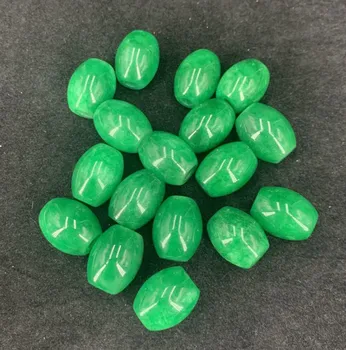 10PC Verde Jad 20mm Șirag de mărgele Rotunde Accesorii DIY Brățară Farmec Bijuterii de Moda de Mână-Sculptate Noroc Amuleta Cadouri NOI
