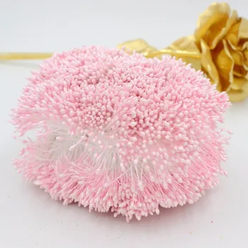 1mm Florale Stamen 900pcs/lot Aleator de Dublu Mixt Capete DIY Artificiale Mini Pearl Floare Stamen Pentru Decor Nunta DIY