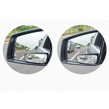1Pair Blind Spot Mirror Oglindă cu Unghi Larg de 360 de Grade, Reglabil Convex Oglinda retrovizoare Oglinda de la Masina Universal Pentru Toate Vehiculele