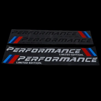 2 BUC Auto-Styling Autocolante M Performance Ediție Limitată Ușă Laterală Autocolant Reflectorizant 55*12.4 cm