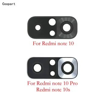 2 buc/lot Coopart Noi din Spate aparat de Fotografiat lentilă de sticlă de înlocuire pentru Xiaomi Redmi Note 10 / Nota 10 / Nota 10 Pro Cu Adeziv
