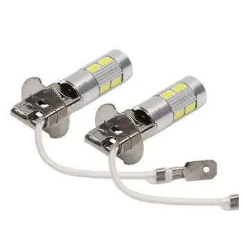 2 buc/set Led-uri Auto Modificat de Ceață Lampa H1 H3 56305730 10smd Evidenția Lampa de Ceață Anti Ceață Lampă Lumină de Funcționare