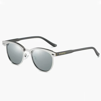 2020 Nouă Bărbați Ochelari Retro Polarizat ochelari de Soare Vintage Aliaj de Moda de Conducere UV400 ochelari de Soare Oglindă Ochelari de UV400