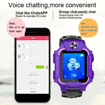 2021 Copii Smart Watch Copii Telefon Smartwatch Pentru Băieți și Fete Cu Cartela Sim Foto rezistent la apa IP67 Cadou Pentru IOS Android