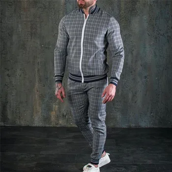 2021 Nou Domn de imprimare 3D Treninguri sacou + pantaloni bărbați în aer liber de fitness costum Jogger casual moda streetwear Bărbați Seturi