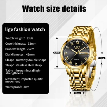 2022 Moda Mens Aur din Oțel Inoxidabil Ceasuri de Lux Minimalist Cuarț Încheietura Ceas pentru Bărbați Business Casual Ceas relogio masculino