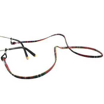 20BUC ochelari de Soare Retro bumbac gât string cordon fixare curea ochelari de șnur titular cu silicon bun buclă 17colors opțiune