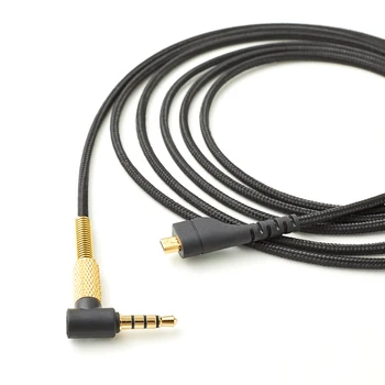 2m Micro USB, 3.5 mm AUX Cablu Împletit pentru SteelSeries Arctis 3 5 7 Pro Joc Cască de Înlocuire Căști de Gaming Cablu Audio