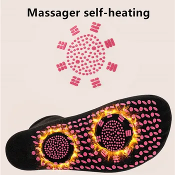 3 perechi de Iarnă Auto-încălzire de Îngrijire a Sănătății Sosete Femei de Schi Sport Auto Incalzite Masaj Om Scurt Ciorap Terapie Confortabil Cald Ciorap