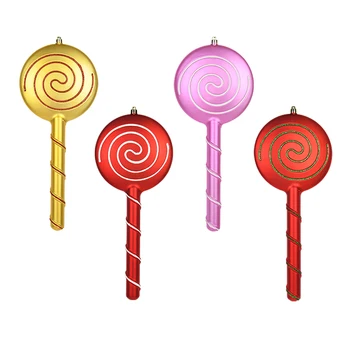 30/40cm Decor de Crăciun Pandantiv Nouă Simulare de Culoare Bomboane Lollipop Baston Mic Pandantiv Fotografice, elemente de Recuzită, decor Acasă 2023