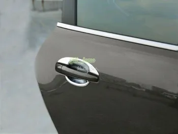4buc Chrome Auto Auto Mânerului Exterior al Portierei Castron Capac Ornamental pentru Peugeot 3008 Accesorii Decor