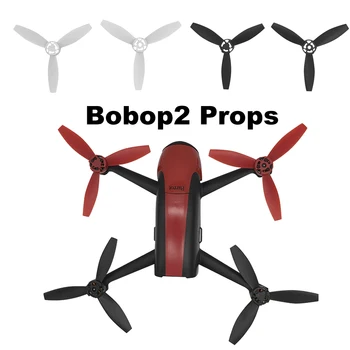 4BUC de Înlocuire Elice pentru Parrot Bebop Drone 2.0 Eliberare Rapidă Lamă de Recuzită Șurub Aripa Accesorii pentru ventilatoare Piese de Schimb Alb Rosu
