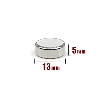 5/10/20/50/100BUC 13x5 Disc Magneți din Neodim Puternic 13mm x 5mm Permanent Magnet Rotund 13x5mm Puternic Magnetice Magneți 13*5 mm