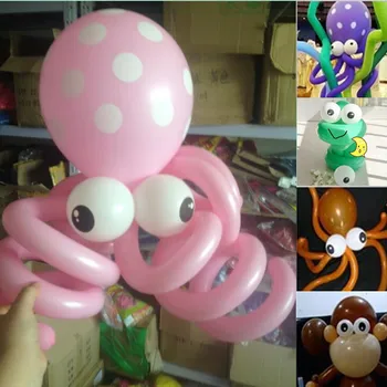 5 inch baloane din latex 100 buc/lot forma ochilor modelare Baloane jucarii copii, baloane petrecere