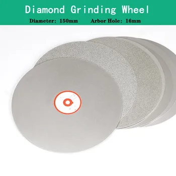 6 inch 150mm Roata de Diamant de Slefuire de Slefuire Disc de Polizare Pentru Oțel de Tungsten freze Instrument Ascuțit Aparat de Lustruit