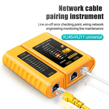 ANENG M469D Cablu RJ45 lan tester Tester de Cablu de Rețea RJ45 RJ11 RJ12 CAT5 UTP LAN Tester de Cablu de Rețea Instrument de Reparații de Accesoriu
