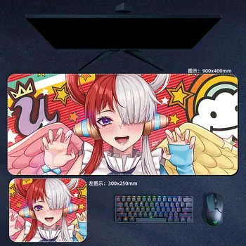 Anime Uta Mari Mouse Pad-uri Zoro Luffy Nami O Manga Bucată Roșie Mousepad cu Calculator Laptop de Gamer Pad PC Gaming Accesorii de Birou Mat