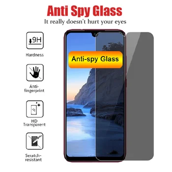 Anti Spy Ecran Protector de Sticlă pentru Xiaomi Mi 10T Pro 10 T Lite Anti Peep Confidențialitate Telefon Glass pentru Xiaomi Mi Lite 10 9 A3 A2 A1