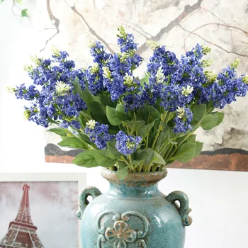 Artificiale Delphinium flori de Lavanda nunta acasă decorative, flori false