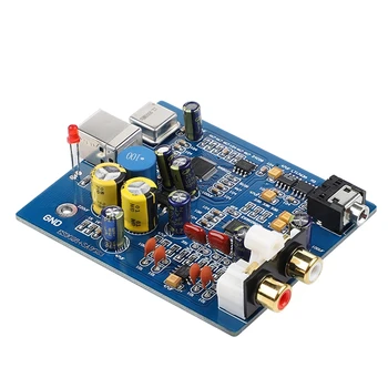 Audio HIFI ES9028Q2M SA9023 DAC USB Decodor Placa de Sunet Extern Suport pentru Card 24Bit Pentru Amplificator