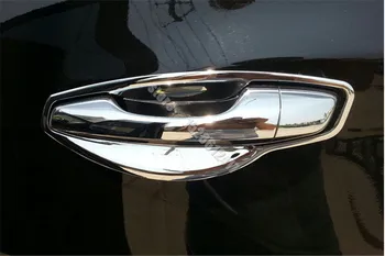 Auto-huse Pentru 2013 -2019 Hyundai Santa Fe ix45 ABS Cromat Mâner de Ușă Castron mânerul Ușii de Protecție care acoperă Capacul Ornamental