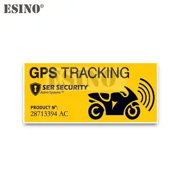Auto Styling Creative Amuzant de Urmărire GPS Ser Sistem de Alarma de Securitate Desene animate PVC Decal Impermeabil caroserie Autocolant Model de Vinil