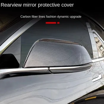 Auto-styling Pentru Tesla Model 3 Y Oglinda Retrovizoare Capacul de la Oglinda retrovizoare Decorative Exterior Coajă Accesorii