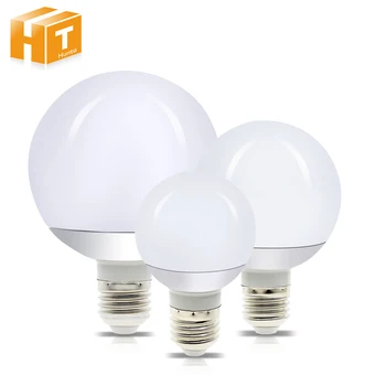 Bec LED Lumina AC85-265V E27 G60 5W G80 9W G95 12W G125 18W LED Alb Mare Bubble pentru Iluminat Decorativ.