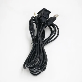 Biurlink 100CM Masina Extensia AUX USB Adaptor USB/AUX pentru a Comuta Panoul de Cabluri pentru Mitsubishi Toyota, Honda, Volkswagen, BMW, FORD
