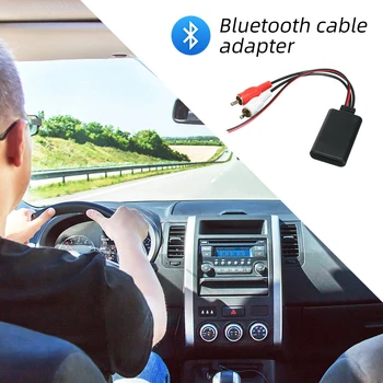 Bluetooth Auto DC12V Aux Adaptor Wireless Receptor de Muzică Module Kit 2 RCA Intrare Audio Cablu Audio Bluetooth Cablu Audio în Mașină