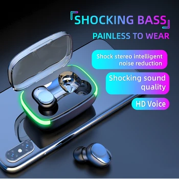 Bluetooth Căști fără Fir Y60 Impermeabil Ureche Cârlige de Căști Bluetooth de Reducere a Zgomotului Căști HiFi Stereo căști Noul Mini