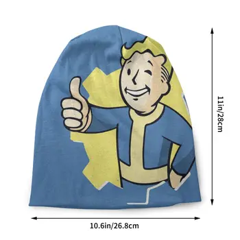 Băiat Seif Fallout 4 Kate Joc De Rol Unisex Capota Cald Iarna Dublu Strat Subțire Pălării Pentru Bărbați Femei