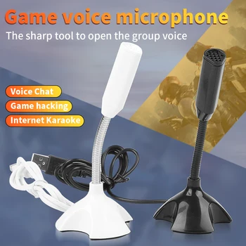 Conferința Microfon USB Microfon Studio Cântând Joc de Streaming Mikrofon Stand Microfon cu Stand Birou pentru Laptop