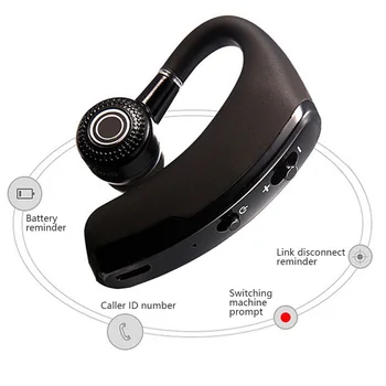 Căști V9 compatibil Bluetooth Căști Hands-free cu Cască fără Fir de Control a Zgomotului Cu Microfon Stereo de Înaltă Calitate Audio