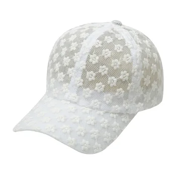 Dantela Pălărie de Femei Subțire de Baseball de Vară de protecție Solară Soarele Gol Respirabil Capac Dulce 여름모자 남성용 barbati de golf hat