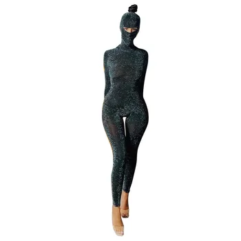 De sex feminin 2022 Nou dintr-O bucata cu Mâneci Lungi Sexy Backless Negru Împinge Hip Strâns Sport Salopeta Femei Costume de Yoga de zi cu Zi Haine