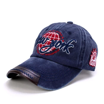 De Înaltă Calitate Vară Șapcă De Baseball În Aer Liber Spălat Bumbac Brodate New York Pălării Pentru Bărbați Reglabil Pălărie De Femei Sport Bărbat Tata Pălării