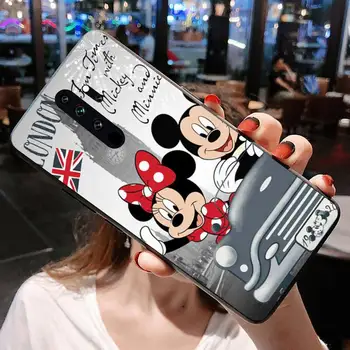 Desene animate Mickey si Minnie Mouse Telefon Caz pentru Redmi 9A 9 8A Nota 11 10 9 8 8T Pro Max K20 K30 K40 Pro