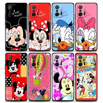 Drăguț Mickey Minnie Mouse Desene animate Anime Telefon Caz Pentru Xiaomi Mi 12 12X 11T X4 NFC M3 F3 GT M4 Pro Lite NE 5G Poco M3 M4 5G Acoperi