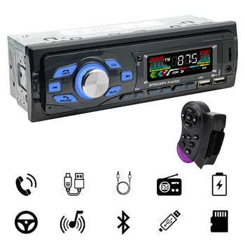 Dual USB de încărcare AUX FM, Player Audio 1 Din Car Audio Stereo Radio Auto MP3 player Cu Telecomanda Car Audio post de Radio