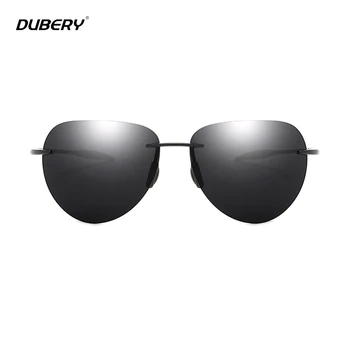 DUBERY fără rame, ochelari de Soare Sport Barbati Femei Ultralight TR90 Cadru de Pescuit Ochelari de Soare de Conducere Nuante hombre D131