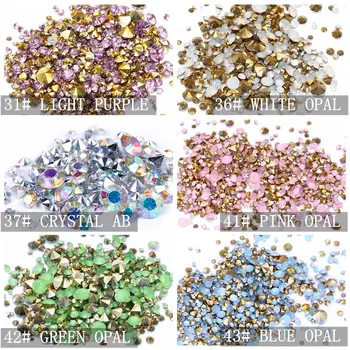 En-gros de Cristal Rășină Pietre Punct Spate Adeziv Pe Margele DIY Decorare Multe Dimensiuni Nouă Rundă de Diamante Pentru Artizanat Bijuterii