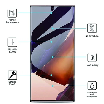 Fata+Spate Complet Corpul Folie De Protectie Pentru Samsung Galaxy Nota 20, Ultra S20 Ultra S20 Plus Protector De Ecran Aparat De Fotografiat Lentilă De Sticlă
